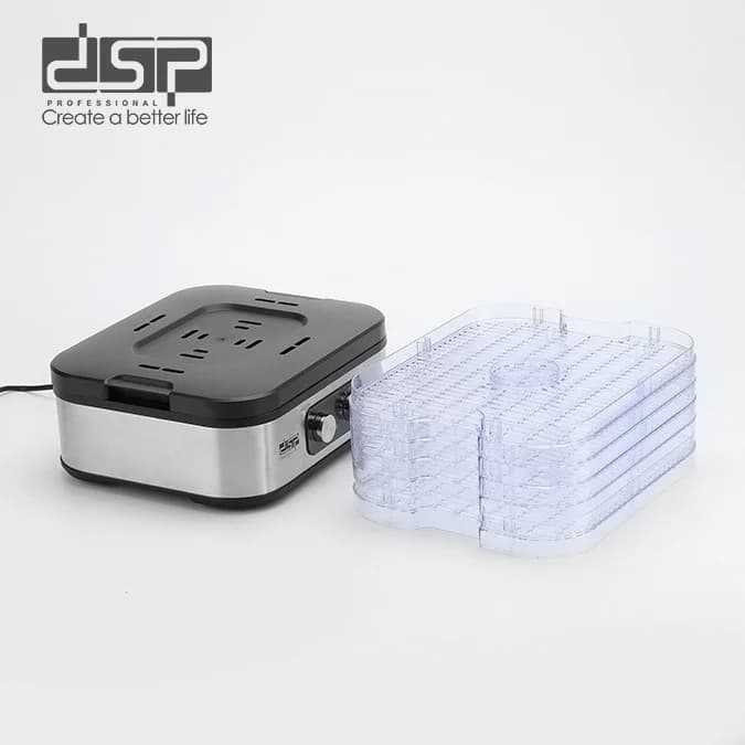Meyvə qurudan DSP KA9011, 240 Vt, 2.5 kq, qara — şəkil 5