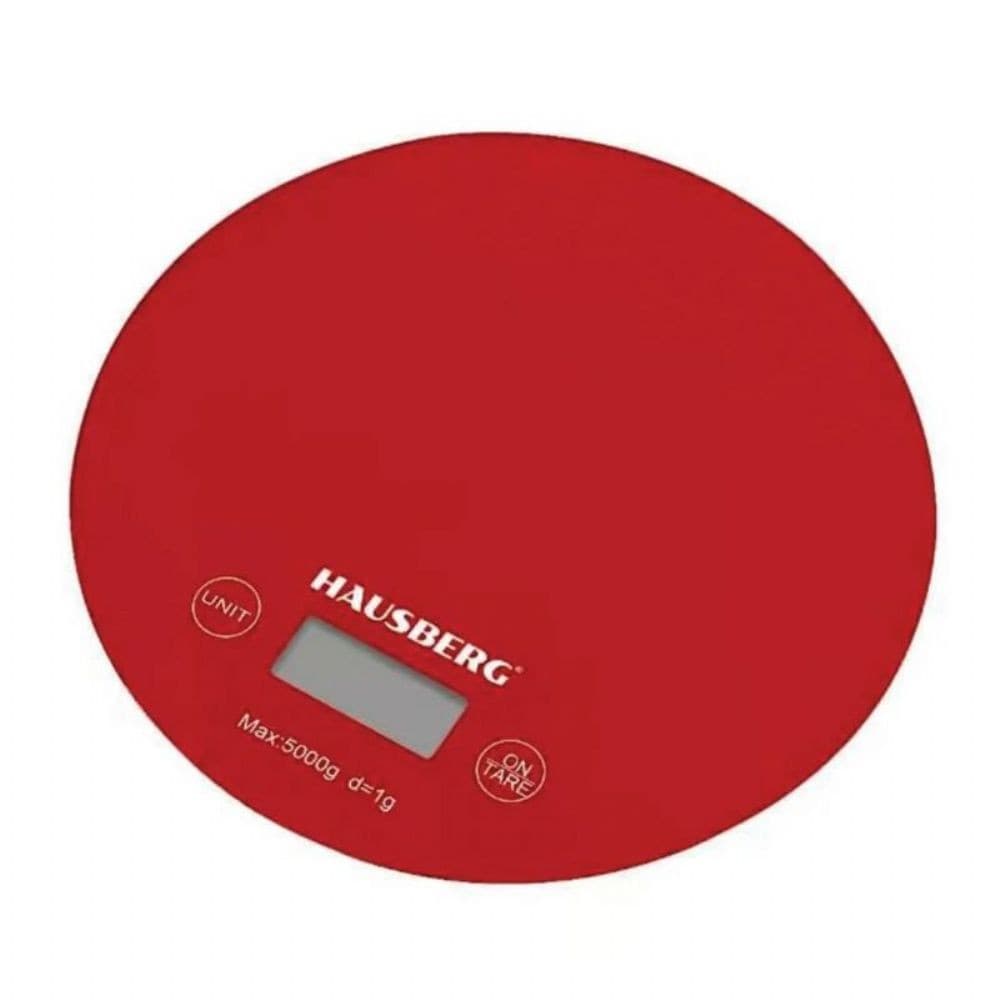 Mətbəx tərəzisi Hausberg HB-6010R Red