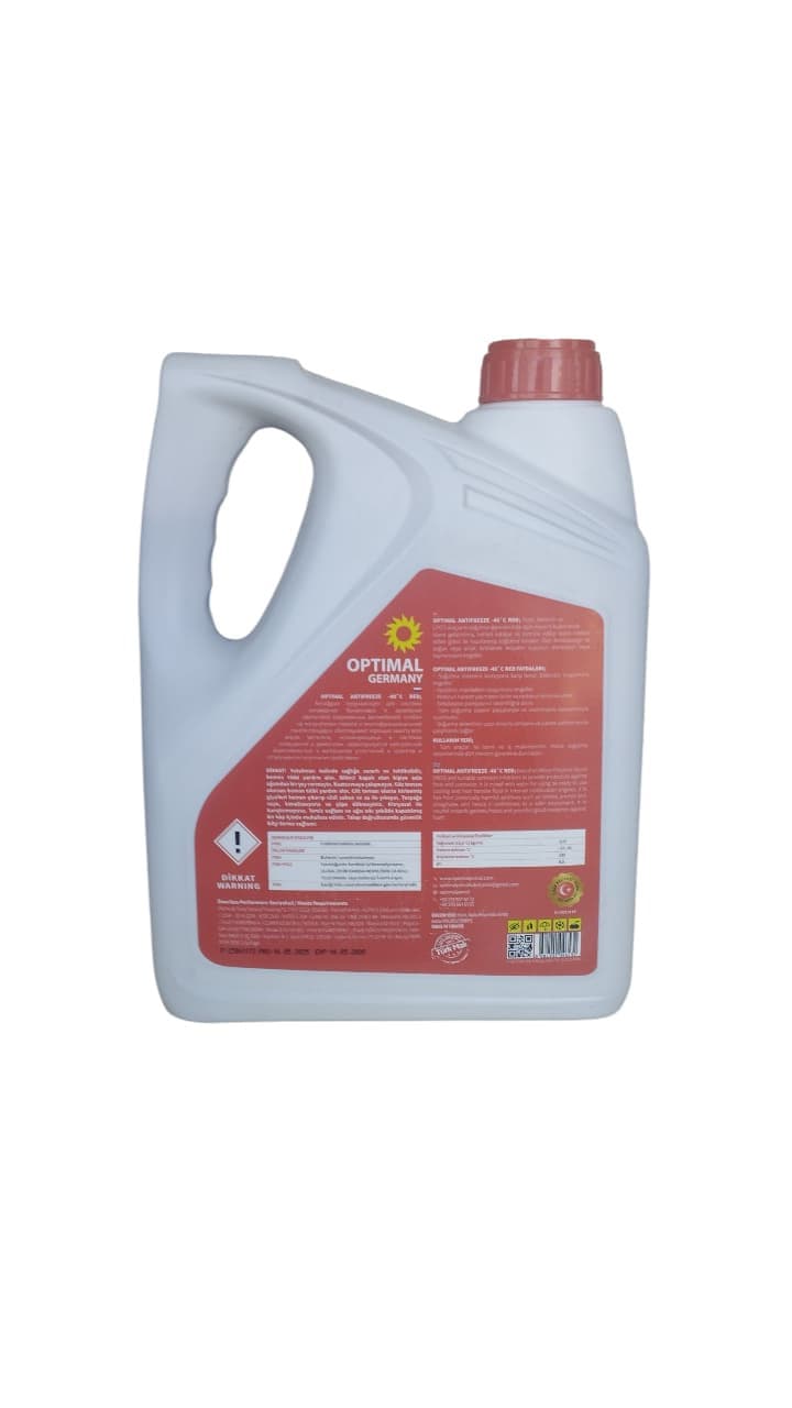 Antifriz Optimal G12, qırmızı, 5000 ml — image 2