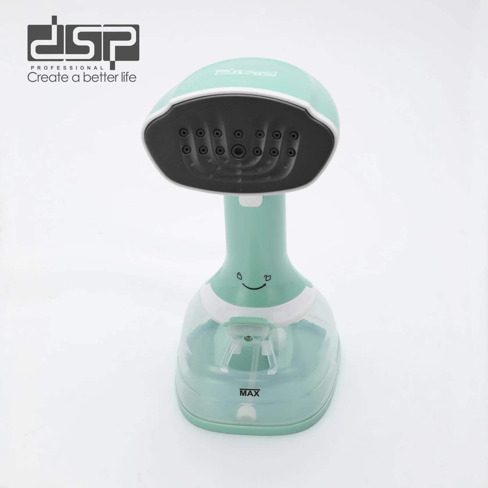 Geyim buxarlayıcısı DSP KD1357 LRD, 1600 Vt, 0.3 L, yaşıl — şəkil 4