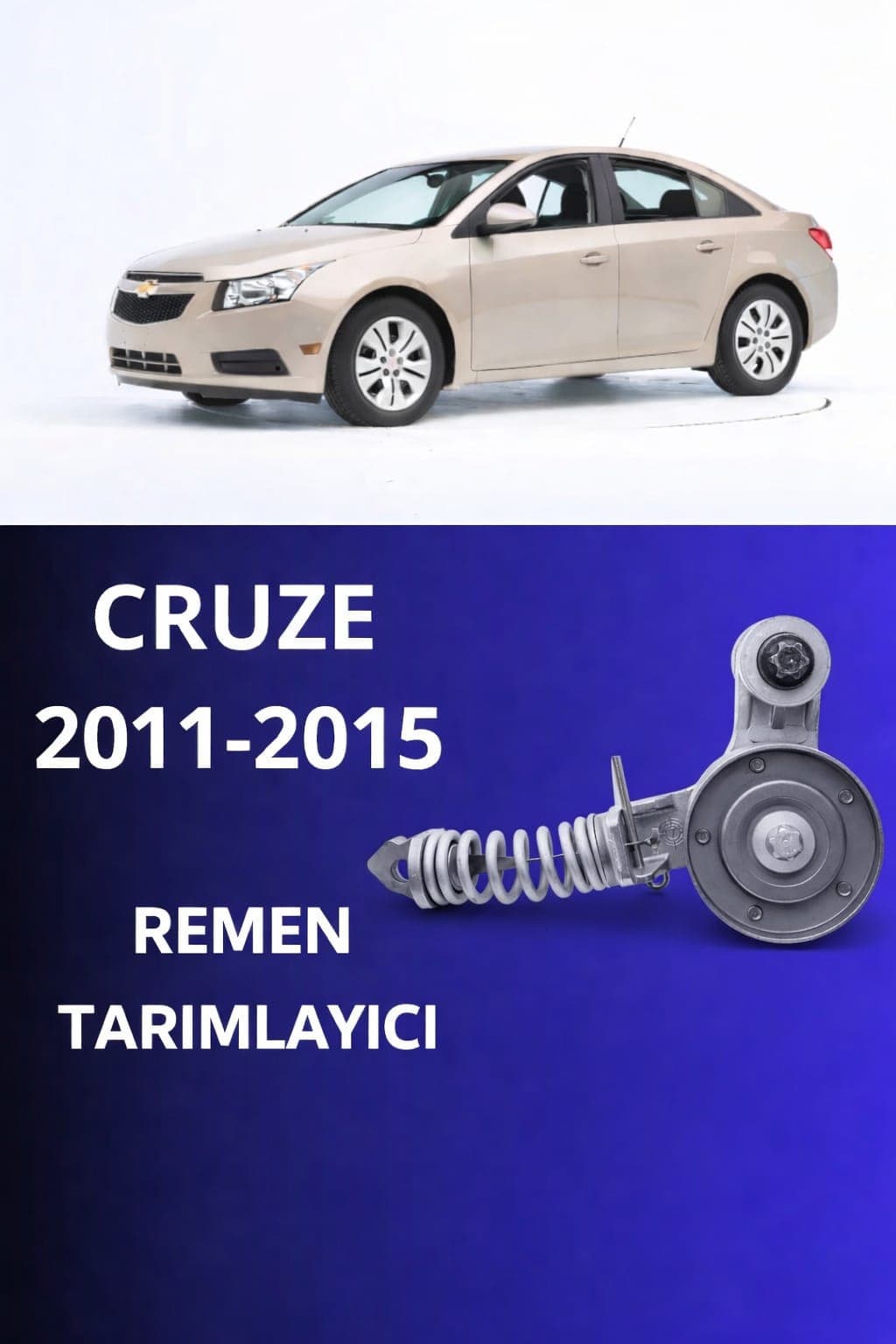 Dartıcı ilə rolik Chevrolet Cruze 1.4 Benzin 2011-2015 üçün — şəkil 2