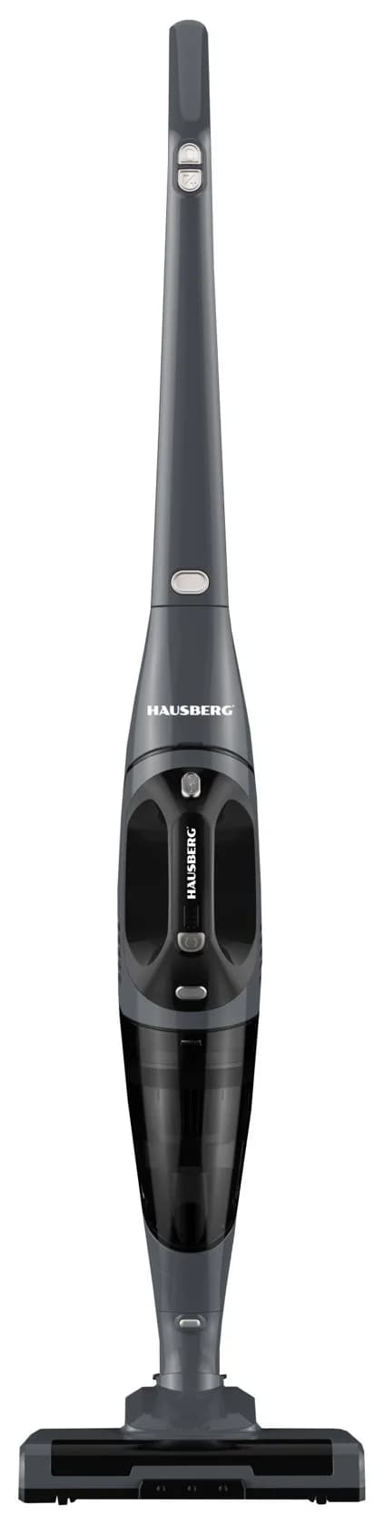 Vertikal tozsoran Hausberg HB-2029 ELH, simsiz, quru, qara, 460 ml