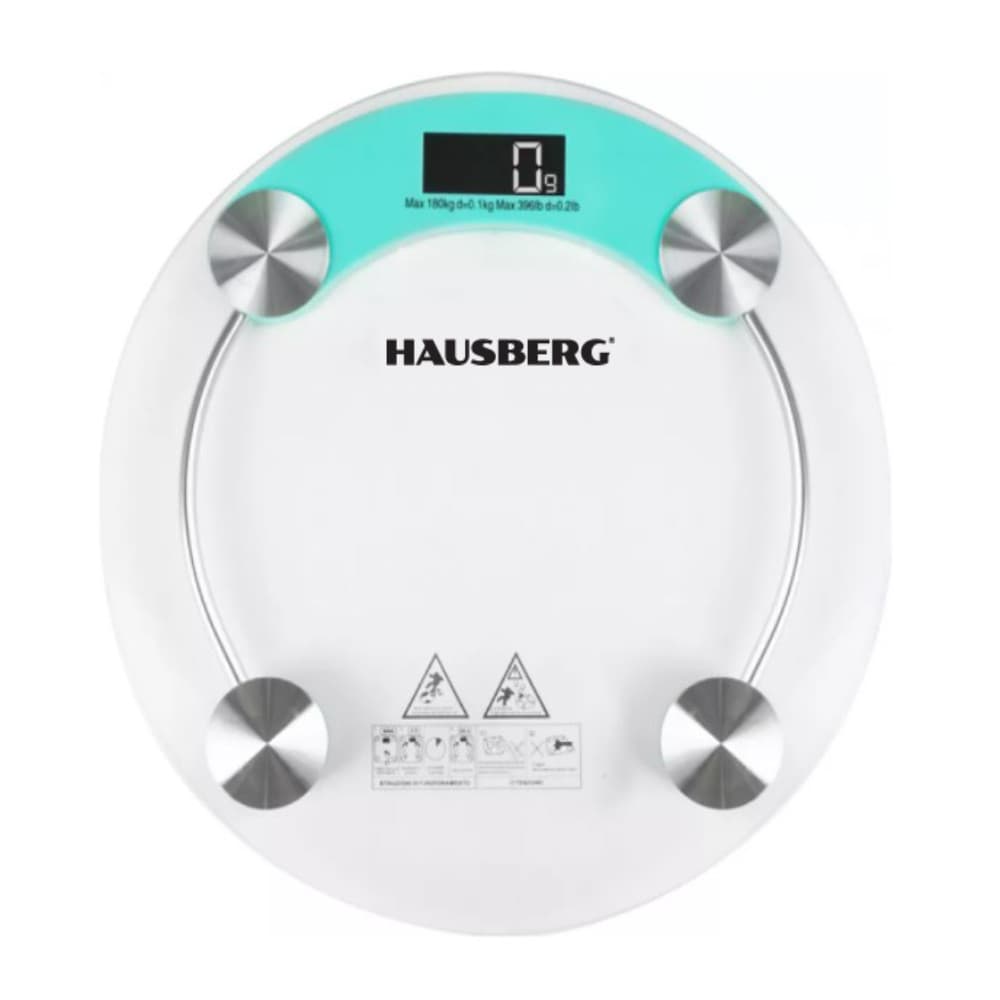 Döşəmə tərəzisi Hausberg HB-6000 ELH, Elektron, Bədən çəkisi, Mavi