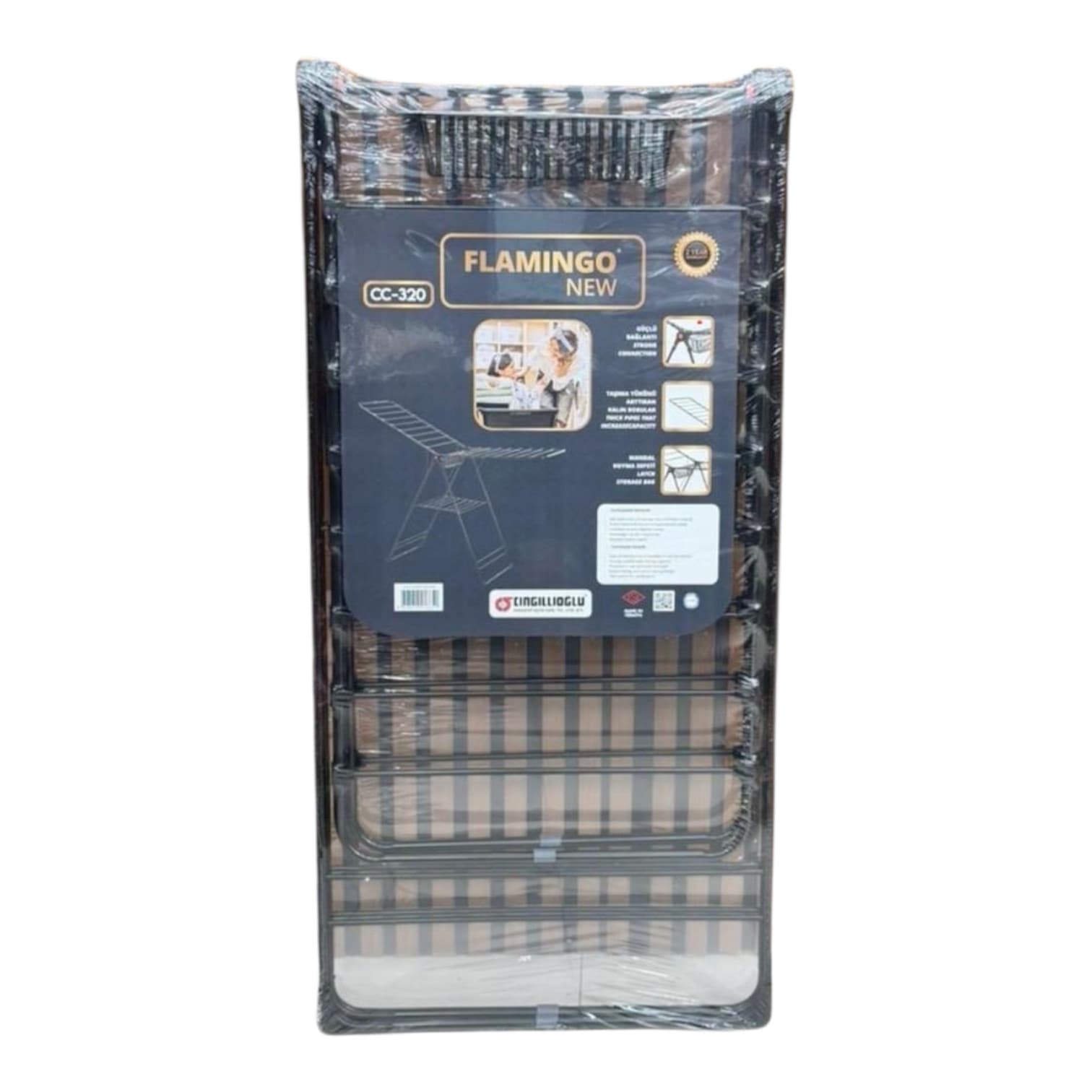 Paltar qurudan Flamingo CC-320, qara
