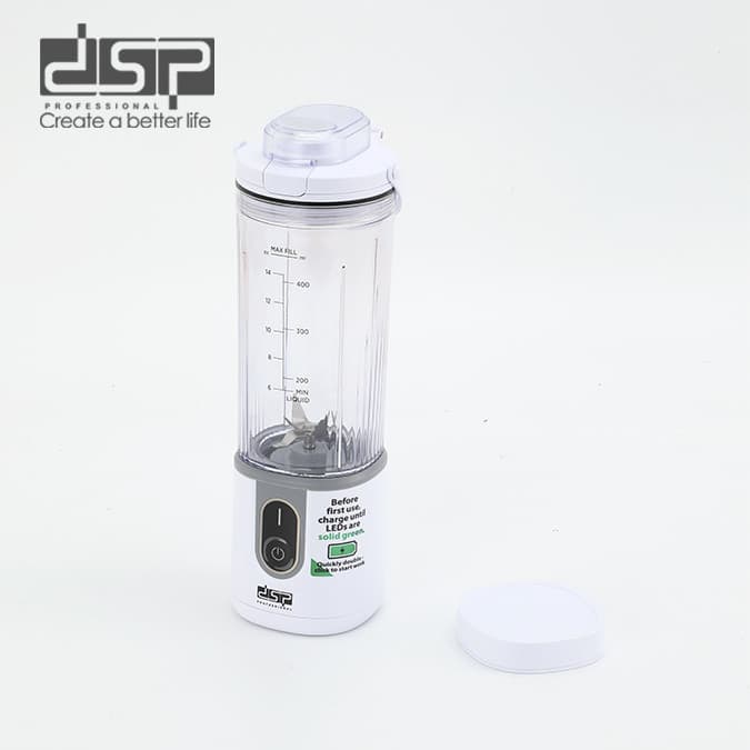 Blender DSP KJ2206 LRD, portativ, mexaniki, 0.4 L, ağ — изображение 2