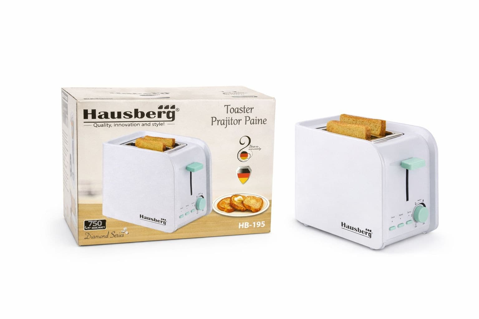 Toster Hausberg HB-195 PH5871