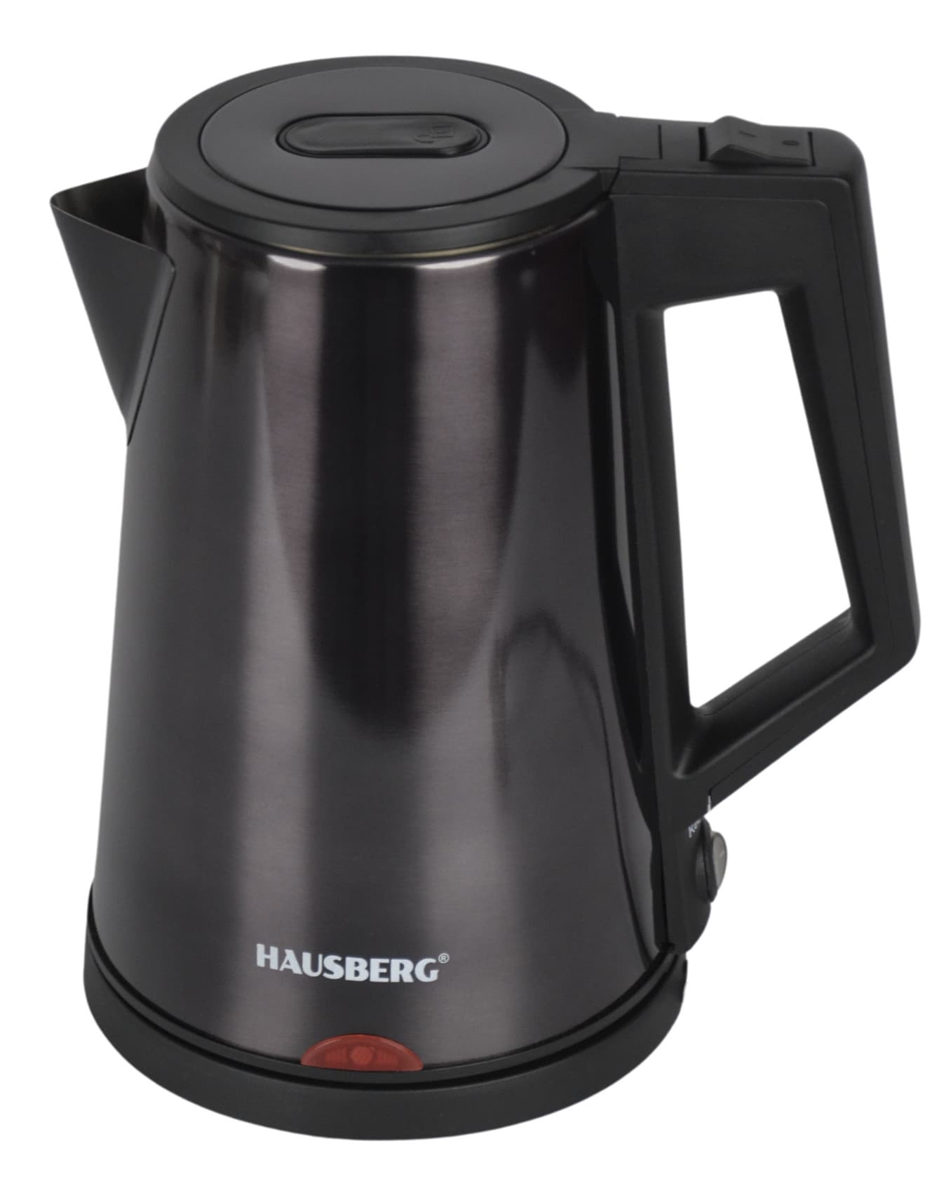 Elektrik çaydanı Hausberg HB-3620 ELH 2 l 1800 W qara. — şəkil 3