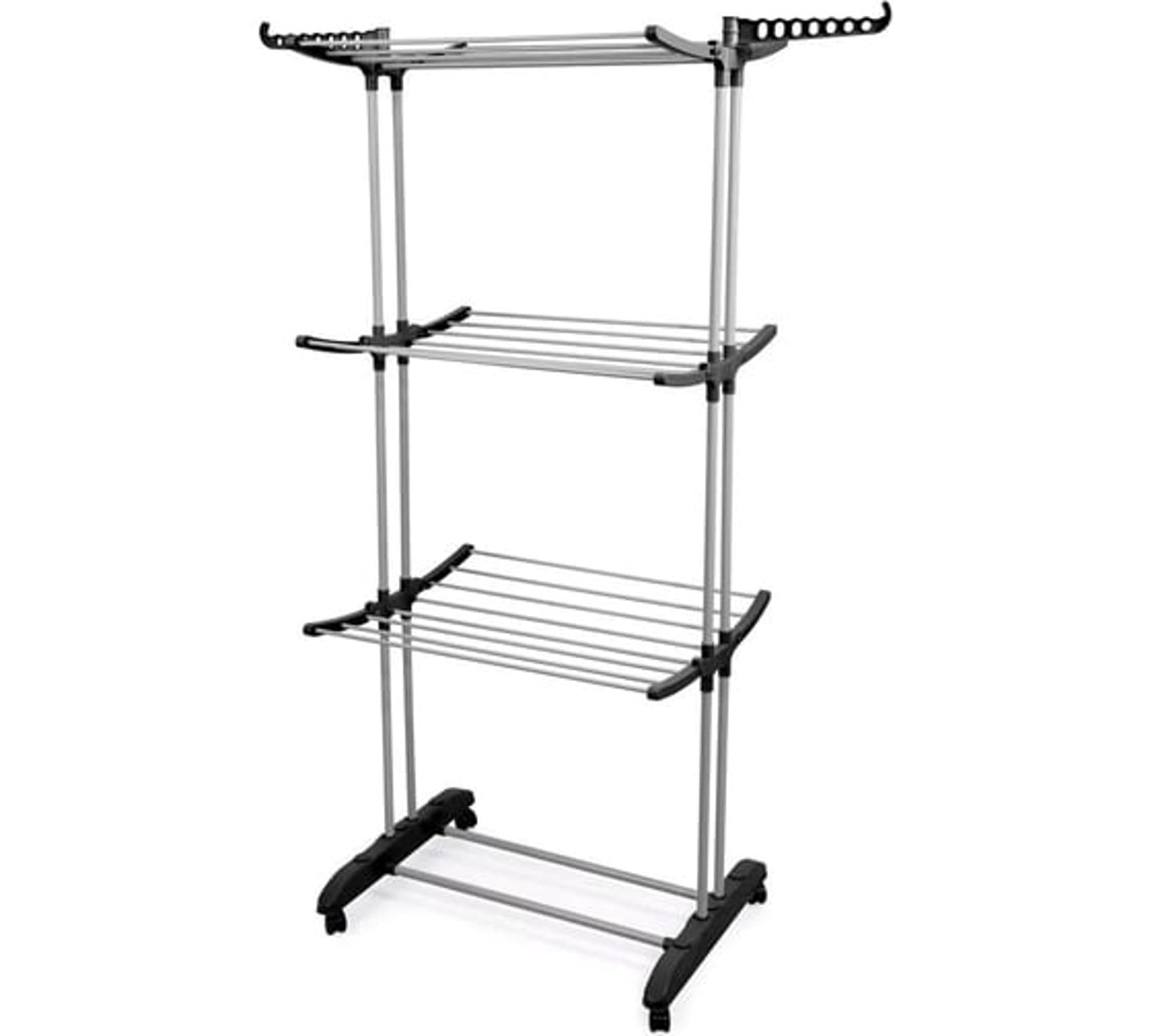 Paltar üçün quruducu Perilla 17015, metal, boz/qara, 17.5 m