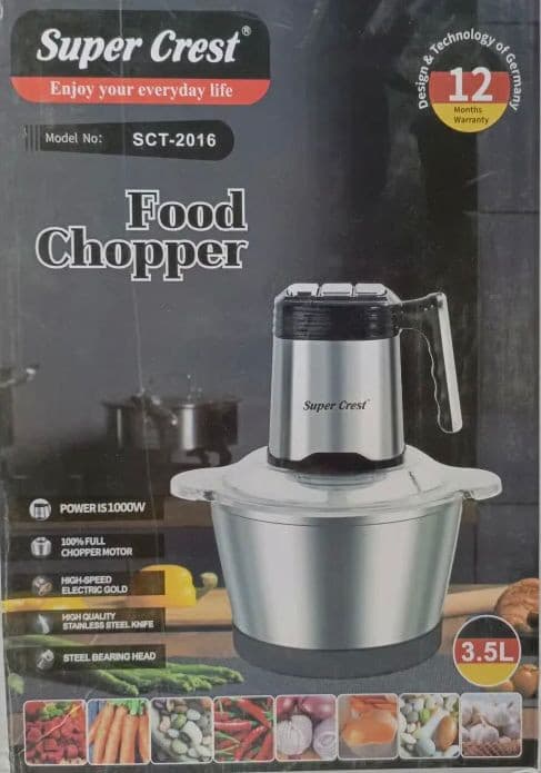 Universal doğrayıcı Super Crest SCT-2016 Silver — şəkil 4