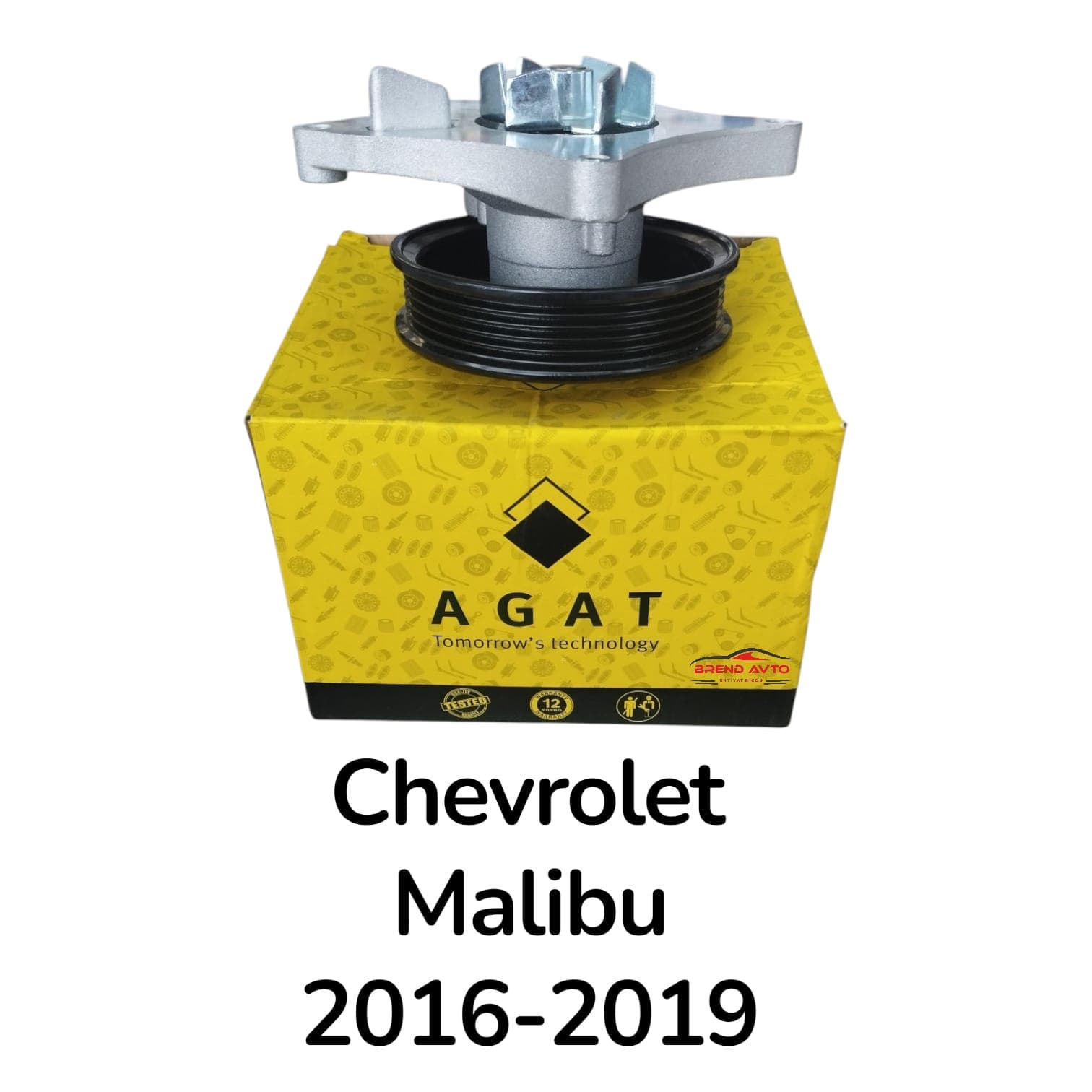 Su nasosu pompası Chevrolet Malibu benzin mühərrik 2016-2019 üçün 12642753 12658263