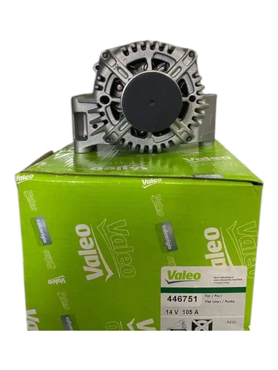 Generator Valeo Opel Astra H 1.3 Turbo dizel mühərrik 2003-2010 üçün 446751 13256929 105A — şəkil 7