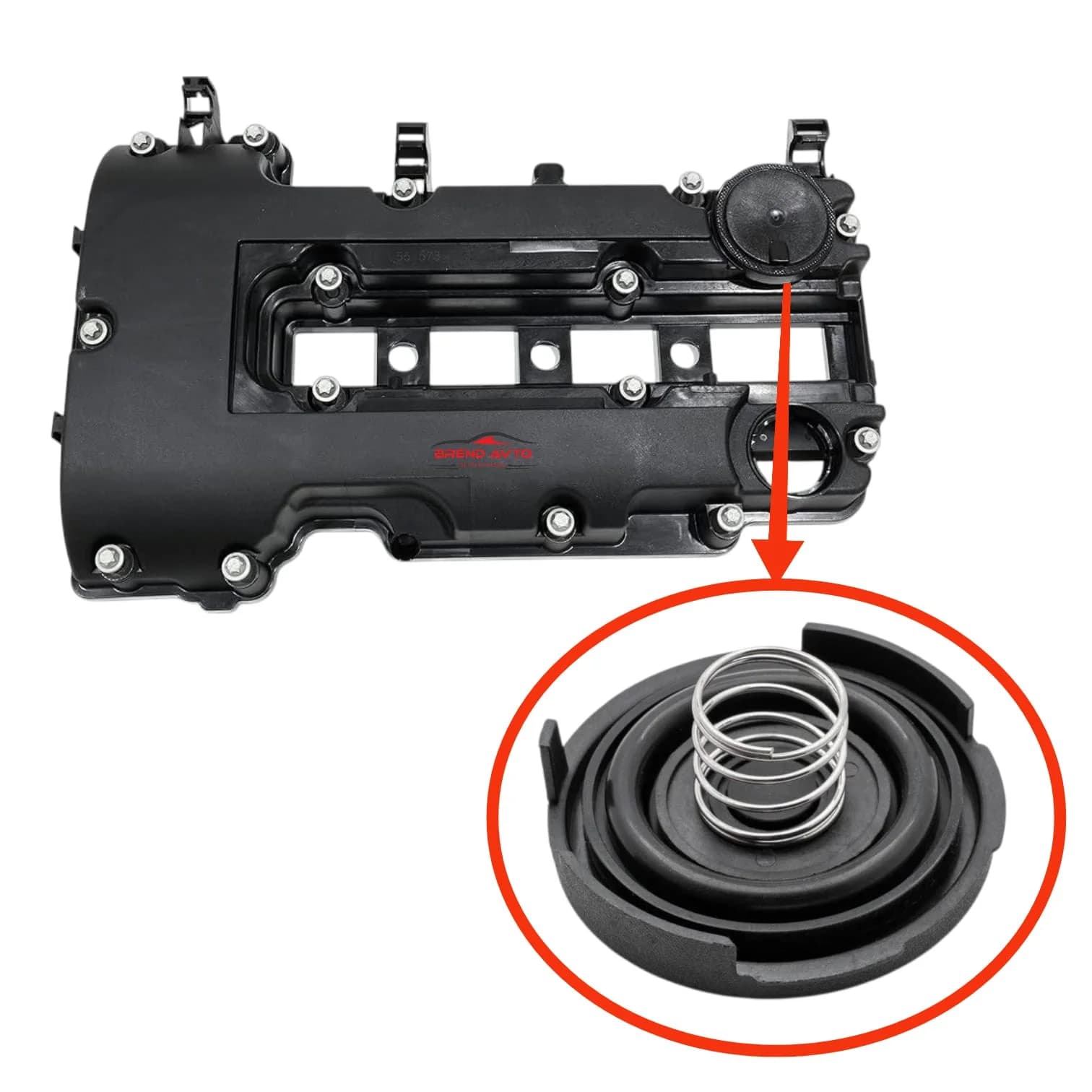Silindir blokun ust qapağın Membranı 1.4 Turbo mühərrik Chevrolet Cruze 2009-2015 üçün 607697 55573746 25203036