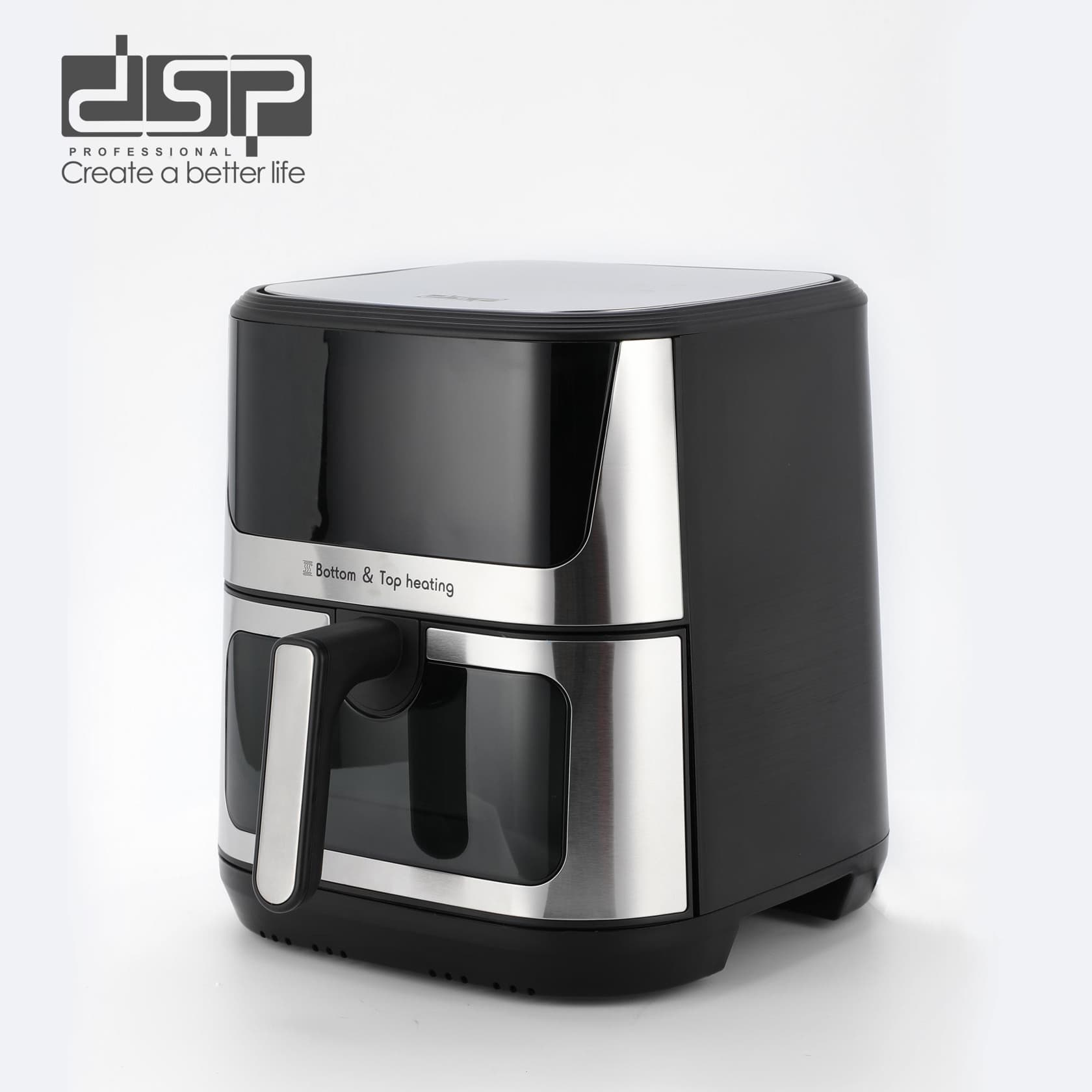 Aerofritür DSP KB2173 LRD 9 l 1600 W qara — şəkil 2