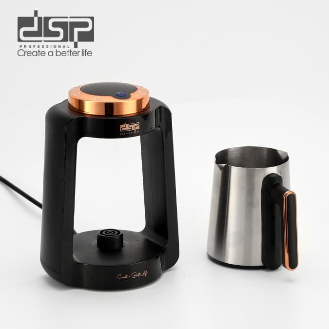 Elektrik cezve DSP KA3178 LRD, 400 Vt, 0.600 L, qara — şəkil 5