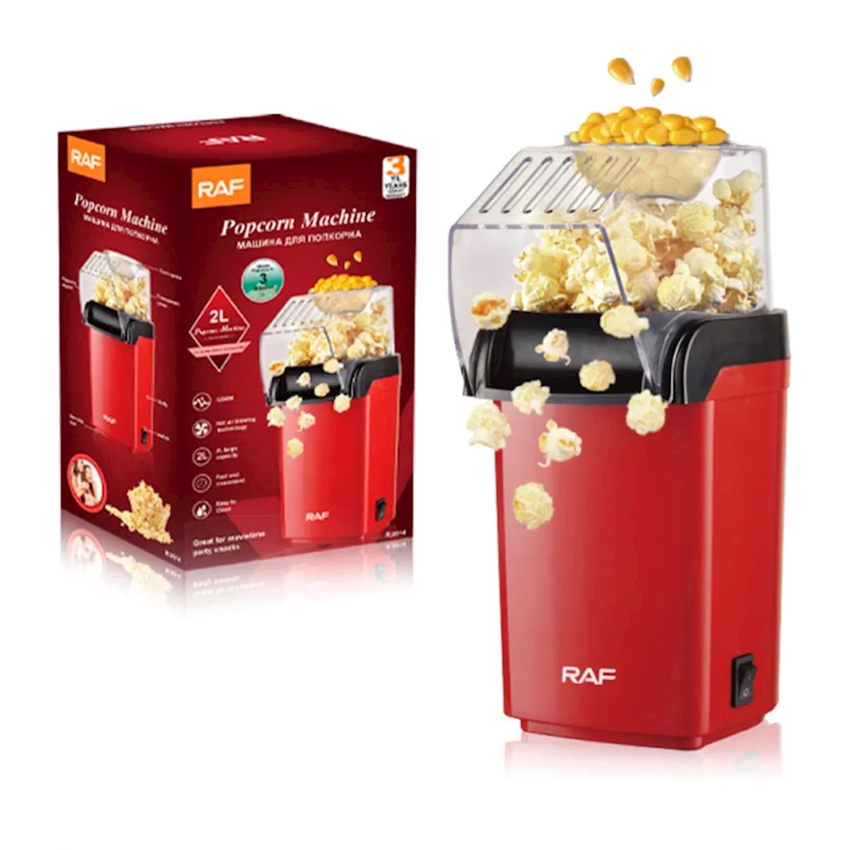 Popkorn bişiricisi RAF R.9014
