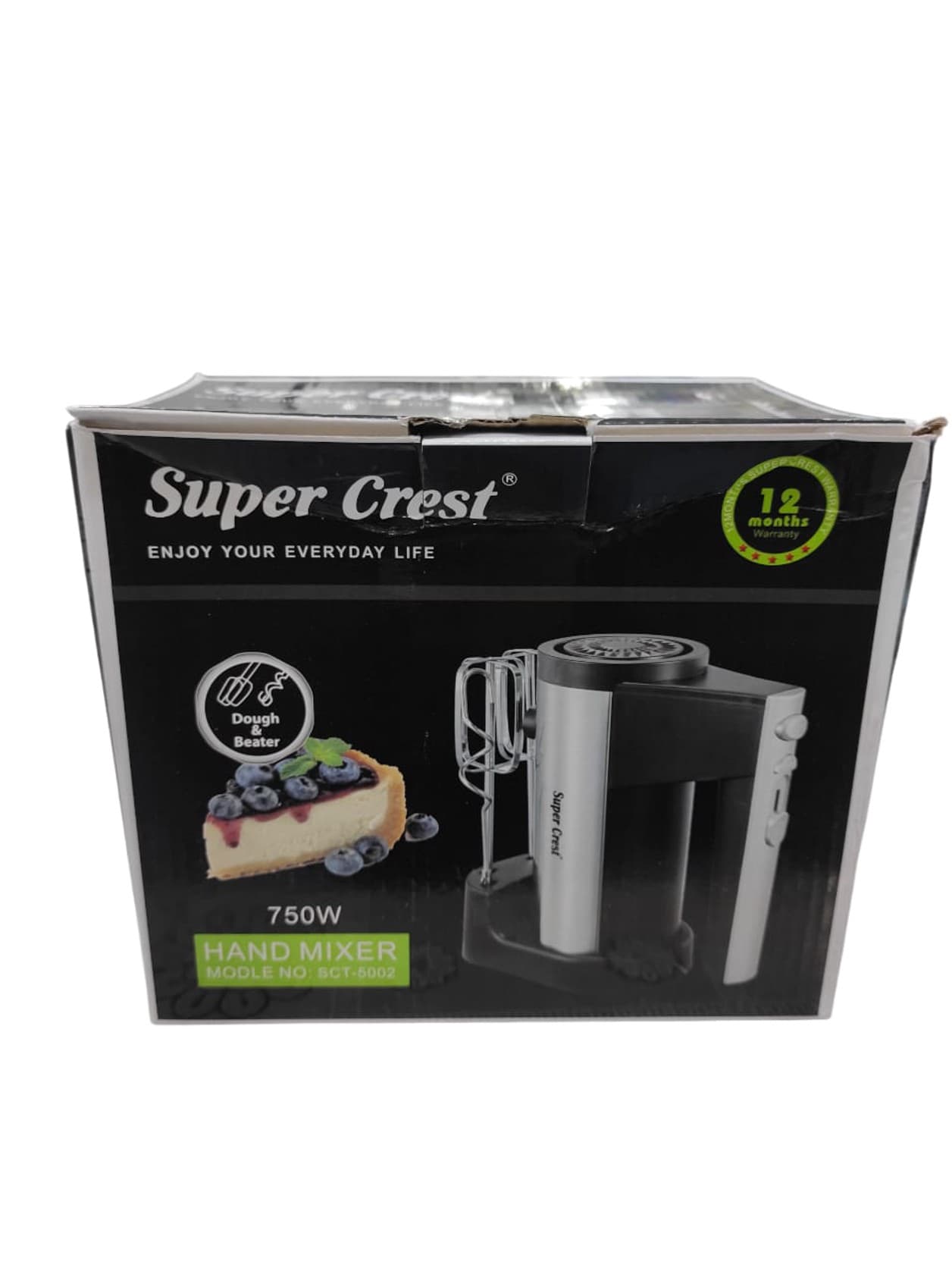 Mikser Super Crest SCT-5002 Silver/Black — şəkil 5