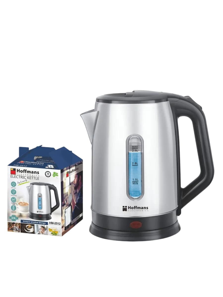 Elektrik çaydan Hoffmans HM-2512 Silver