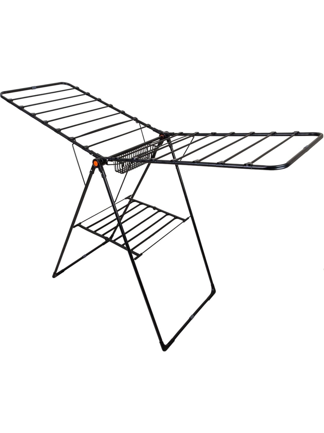 Paltar qurutmaq üçün asılqan Cingıllıoğlu CC-315, metal, qara, 19 m