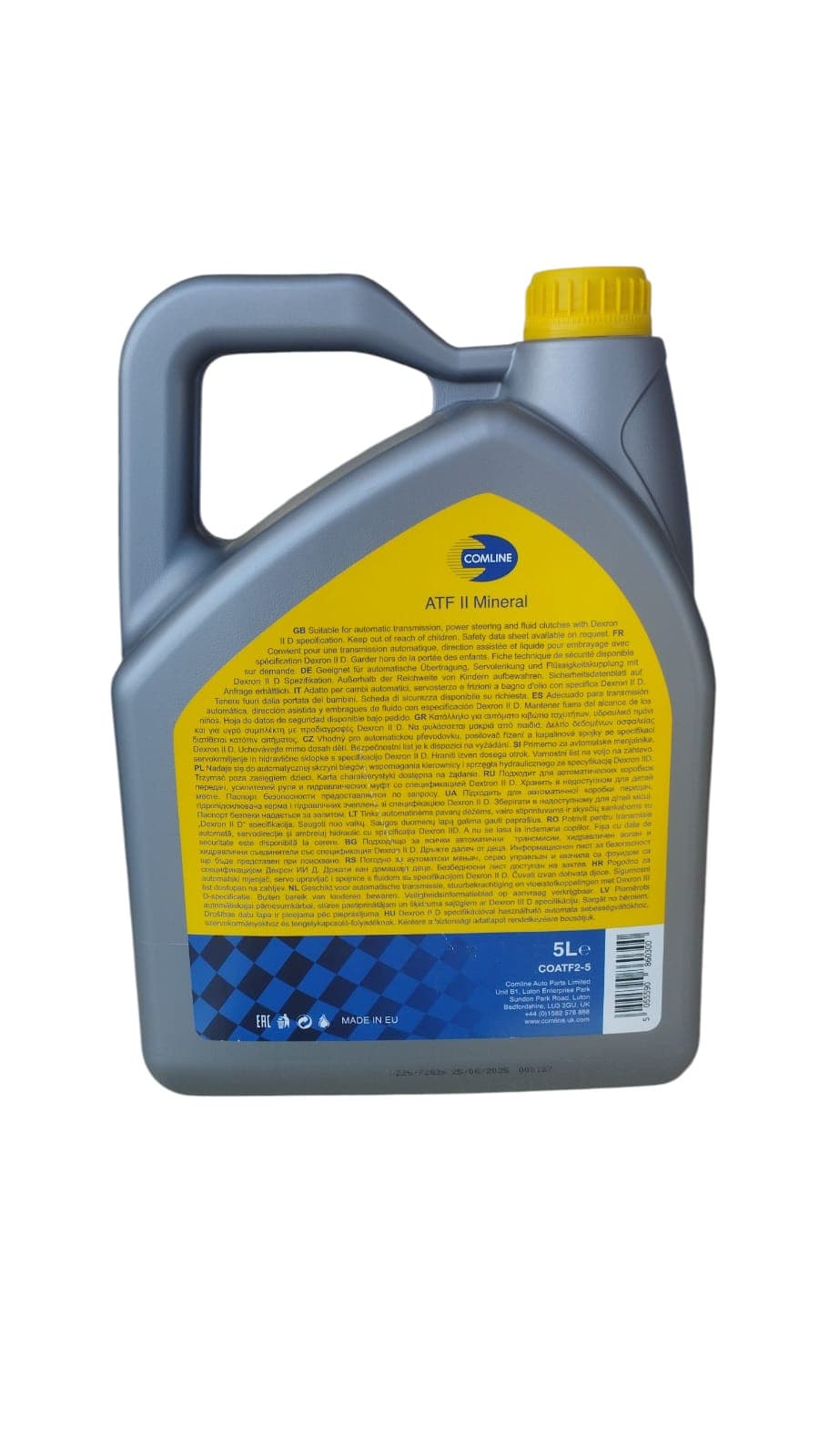 Sürətlər Qutusu yağı Comline ATF2 5 l — şəkil 2