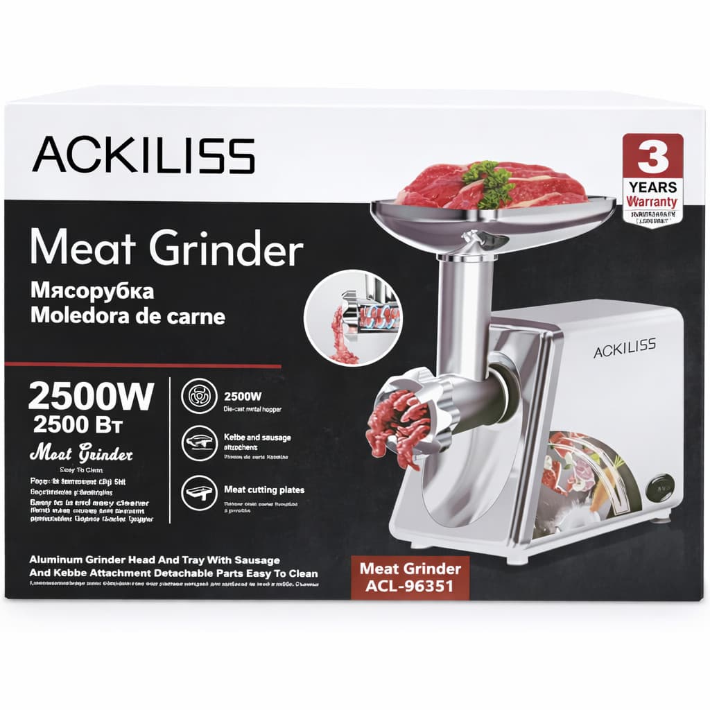 Ətçəkən Ackiliss 2500W Meat Grinder