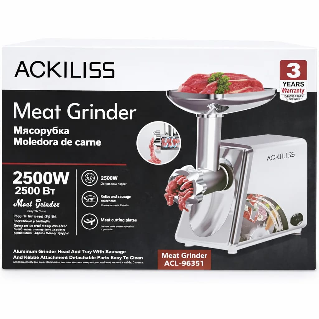 Ətçəkən Ackiliss 2500W Meat Grinder