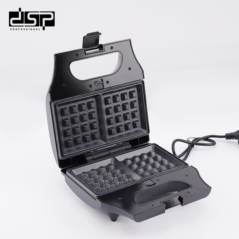 Sendviç cihazı DSP KC1238, 800 Vt, paslanmayan polad, gümüşü — şəkil 2