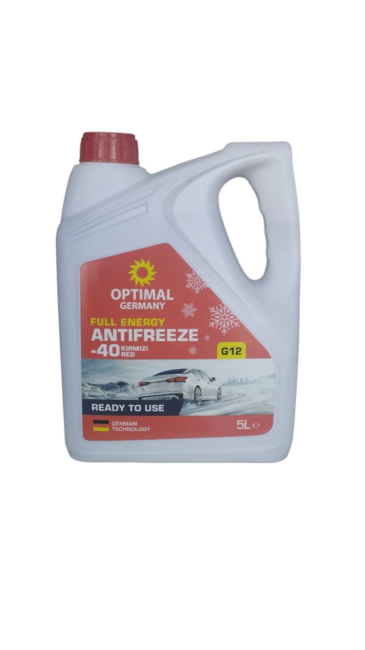 Antifriz Optimal G12, qırmızı, 5000 ml
