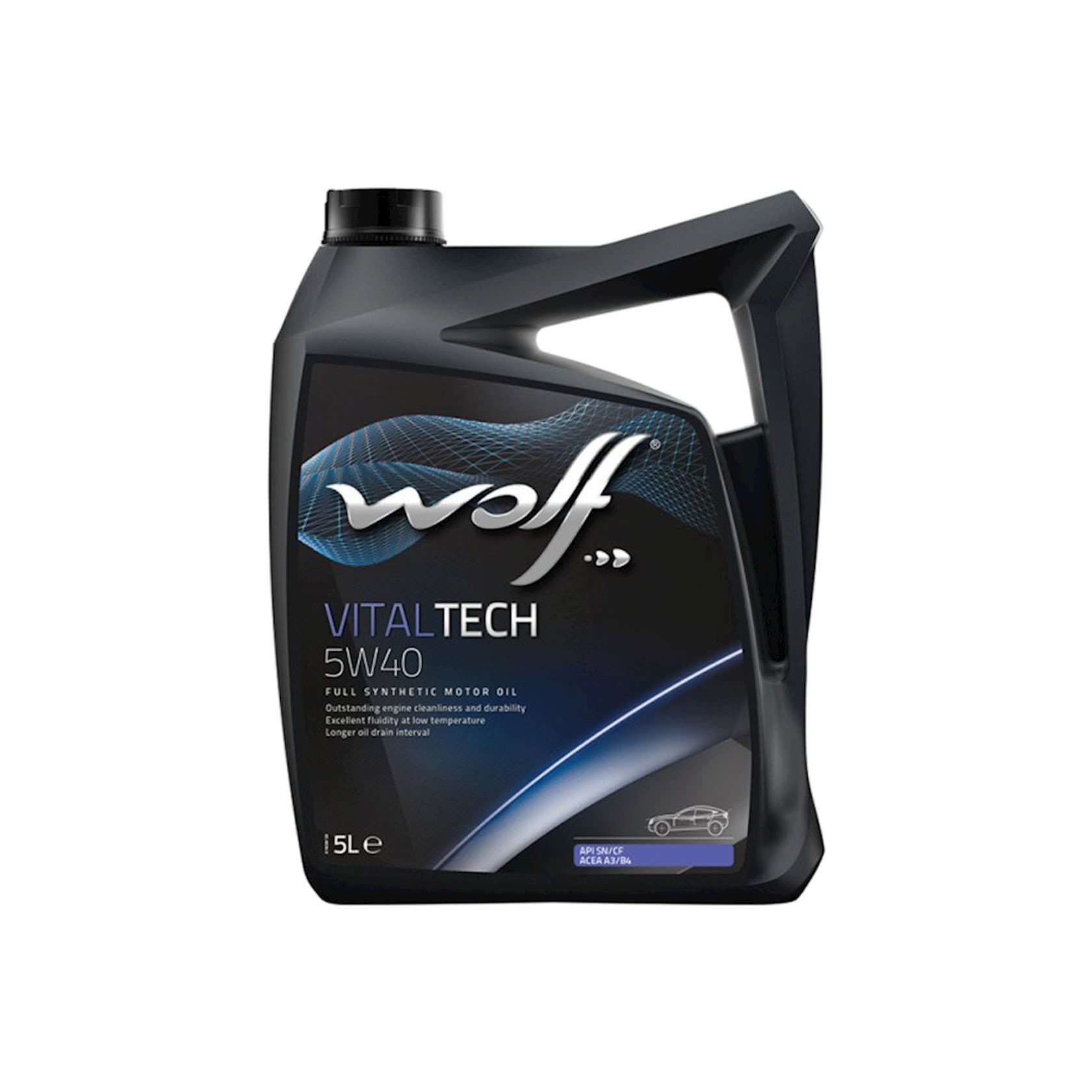 Motor yağı Wolf VitalTech 5W-40, 5 l