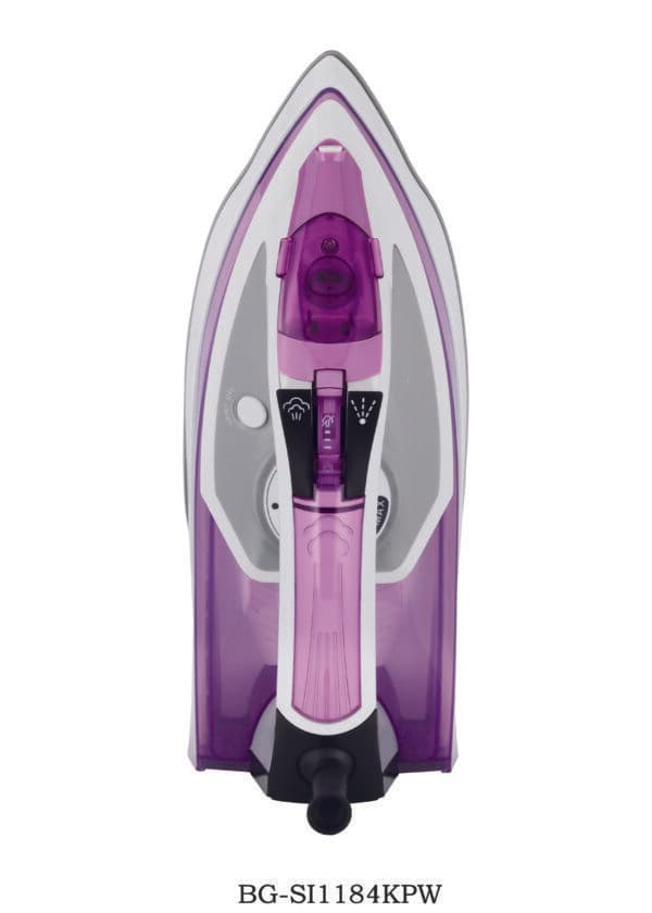 Ütü Eurolux BG-SI1184KPW LRD, Titan, Keramika, 2700 Vt, Bənövşəyi — şəkil 3