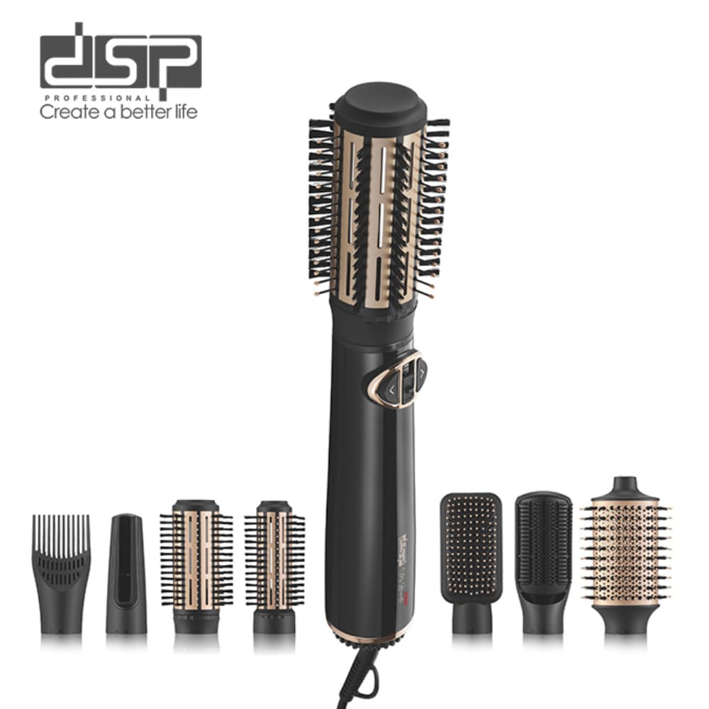Fen-fırça DSP 50293 LRD, 1000 Vt, qara