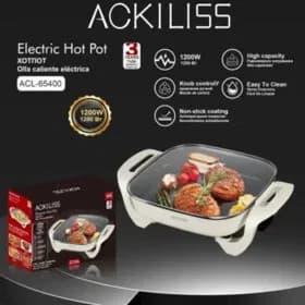 Elektrik tava Ackiliss SHRK_4884_01082 (ACL-65400), 5 L, 1200 Vt, 3 temperatur rejimi - SHRK_4884_01082