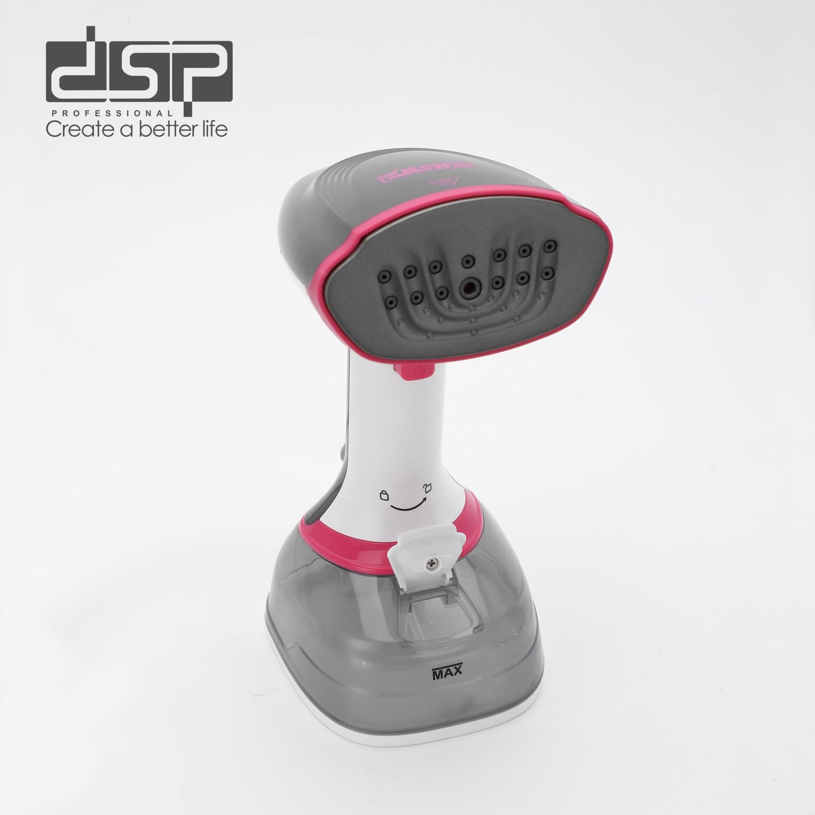 Geyim buxarlayıcısı DSP KD1357 LRD, 1600 Vt, 0.3 L, ağ — şəkil 5