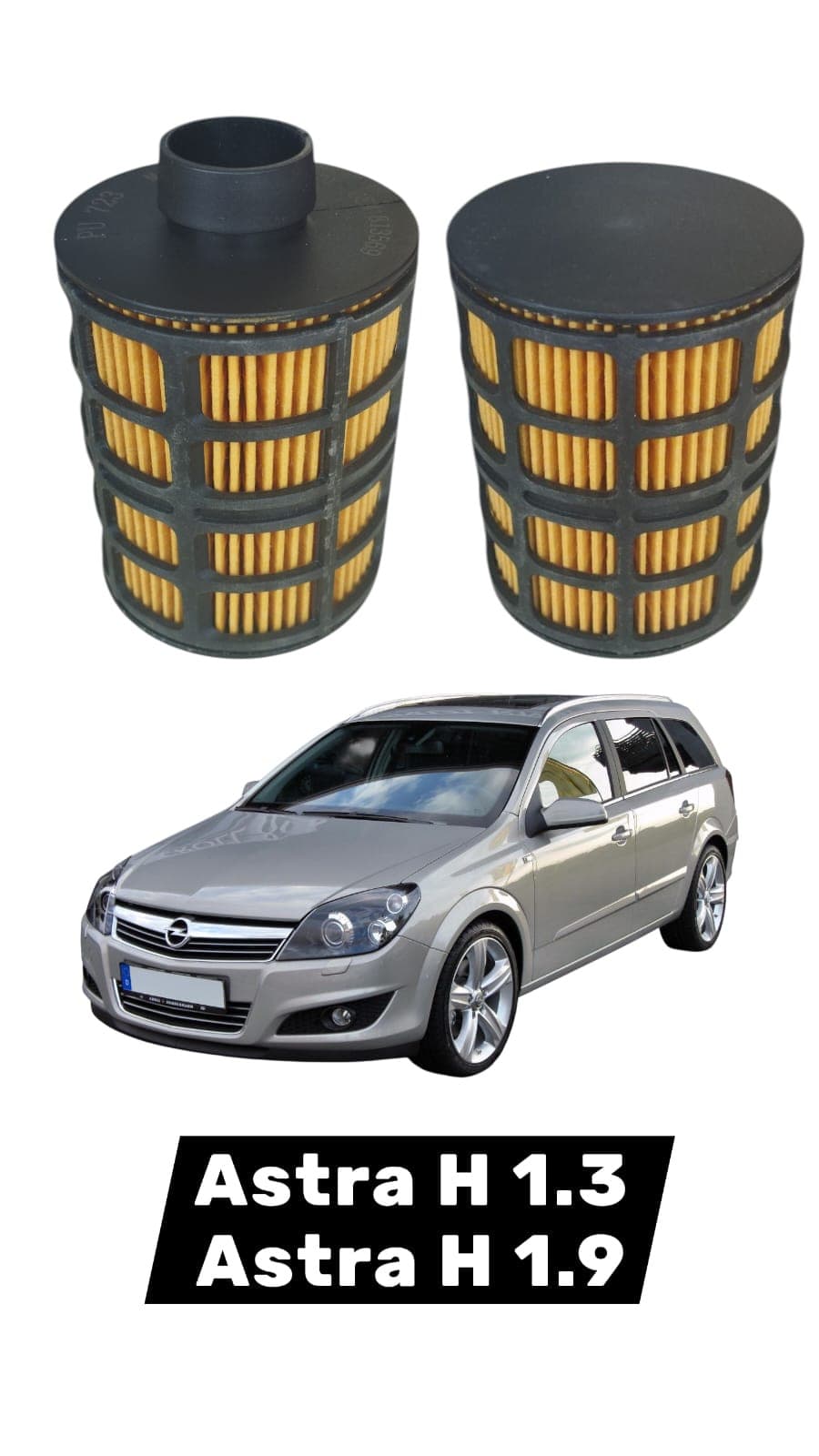 Yanacaq filtri Mann Filter PU 723 X Opel Astra 2003-2010 1.3L üçün — şəkil 2