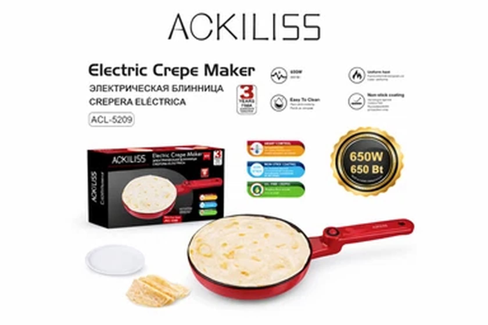 Blin cihazı Ackiliss ACL-5209, 650W