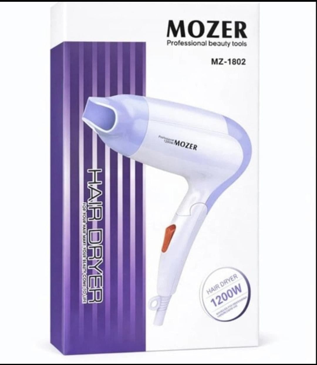 Fen Mozer MZ-1802 1200W Ağ