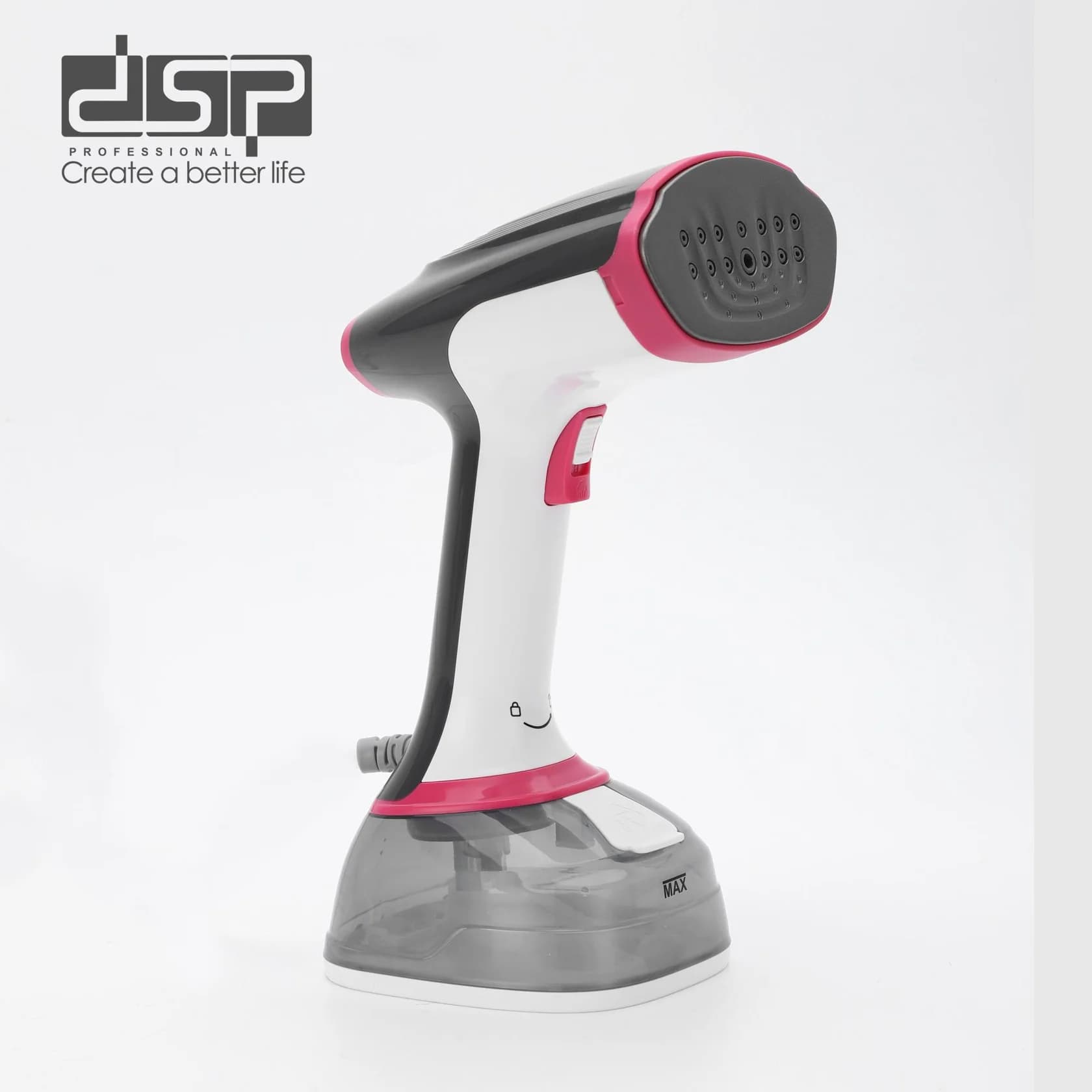 Geyim buxarlayıcısı DSP KD1357 LRD, 1600 Vt, 0.3 L, ağ — изображение 3