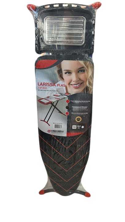 Ütü masası Cıngıllıoğlu Larissa Plas CM-810, parça, qara, 43x125 sm
