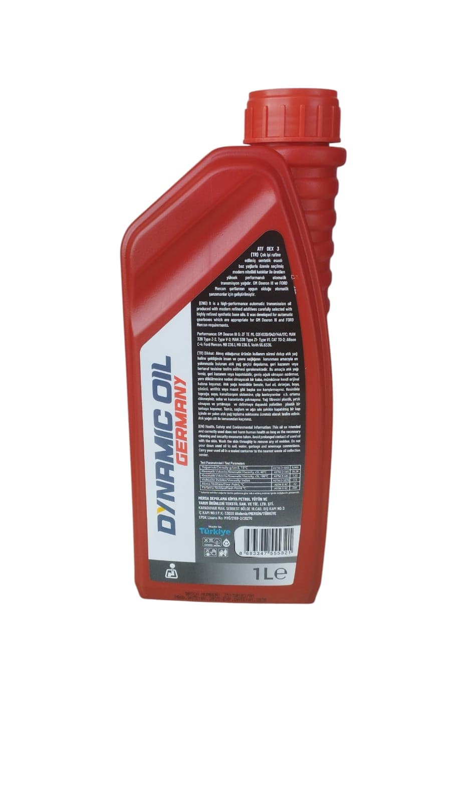 Transmissiya yağı ATF DEX 3, 1 l — изображение 2