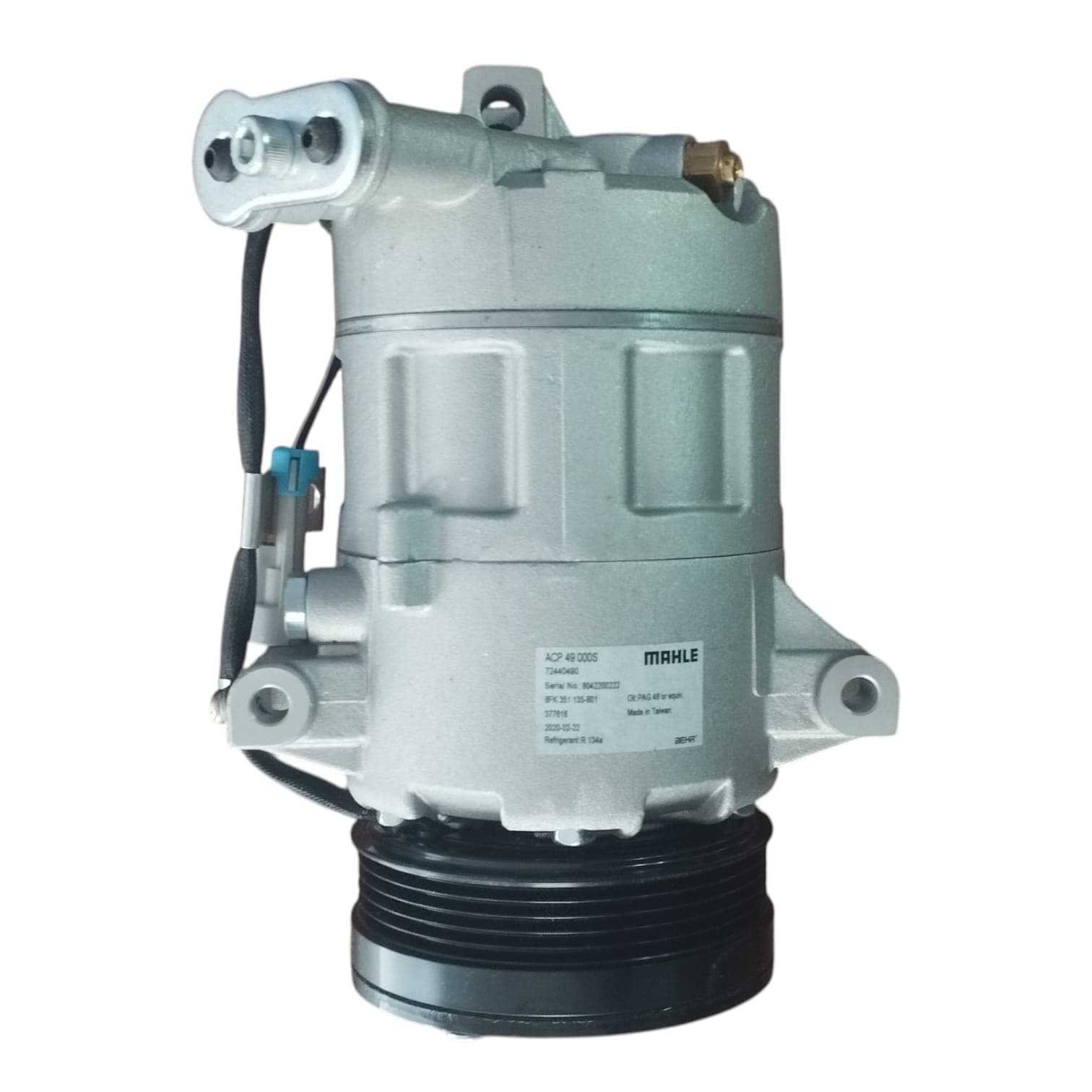 Kompressor Mahle Opel Astra H 1.4 Benzin mühərrik 2003-2010 üçün acp49000s — изображение 3