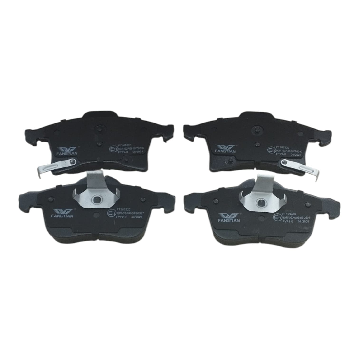 Əyləc qəlibi ön tərəf Opel Astra H bütün mühərriklər 2003-2010 ücün 1605080 1605992 1605252 — şəkil 2