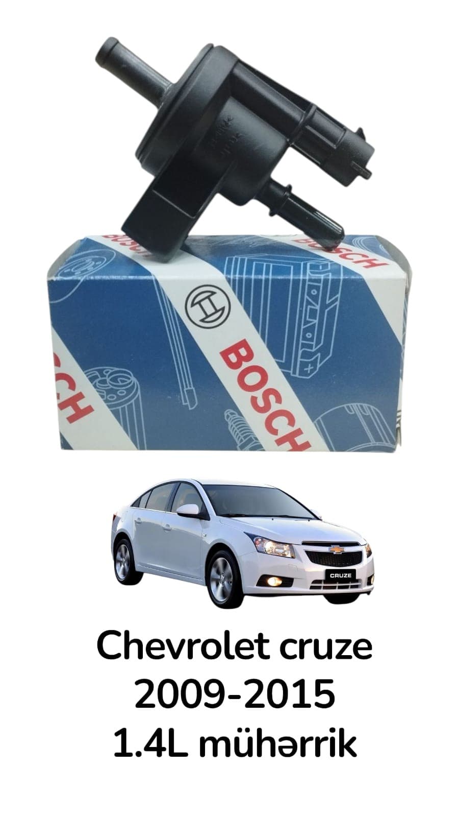 Yanacaq çəni hava axını ölçən Chevrolet Cruze 2009-2015 1.4L