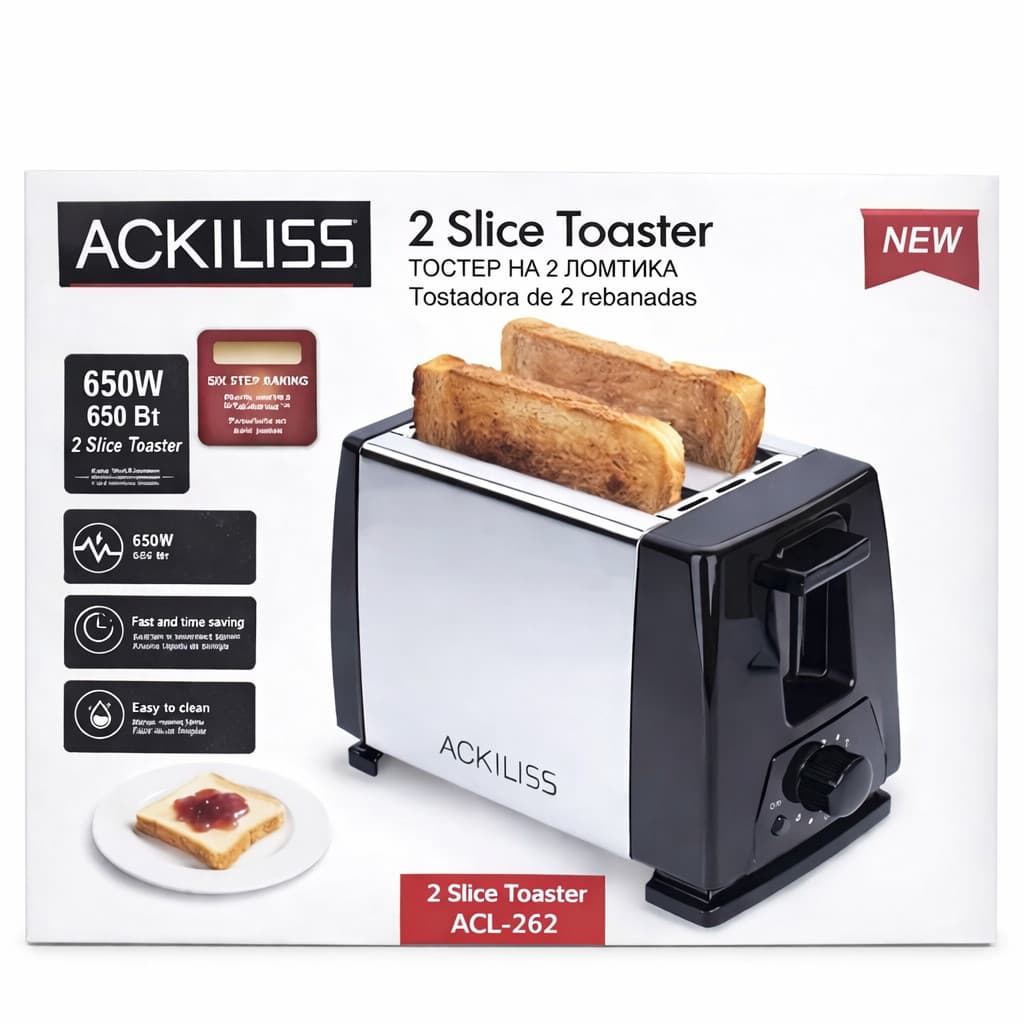 Toster Ackiliss ACL-262 650W