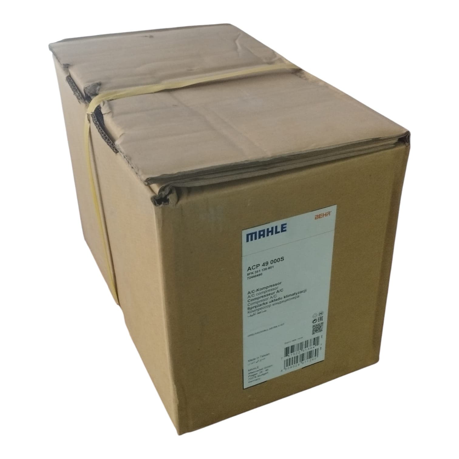Kompressor Mahle Opel Astra H 1.4 Benzin mühərrik 2003-2010 üçün acp49000s — изображение 7