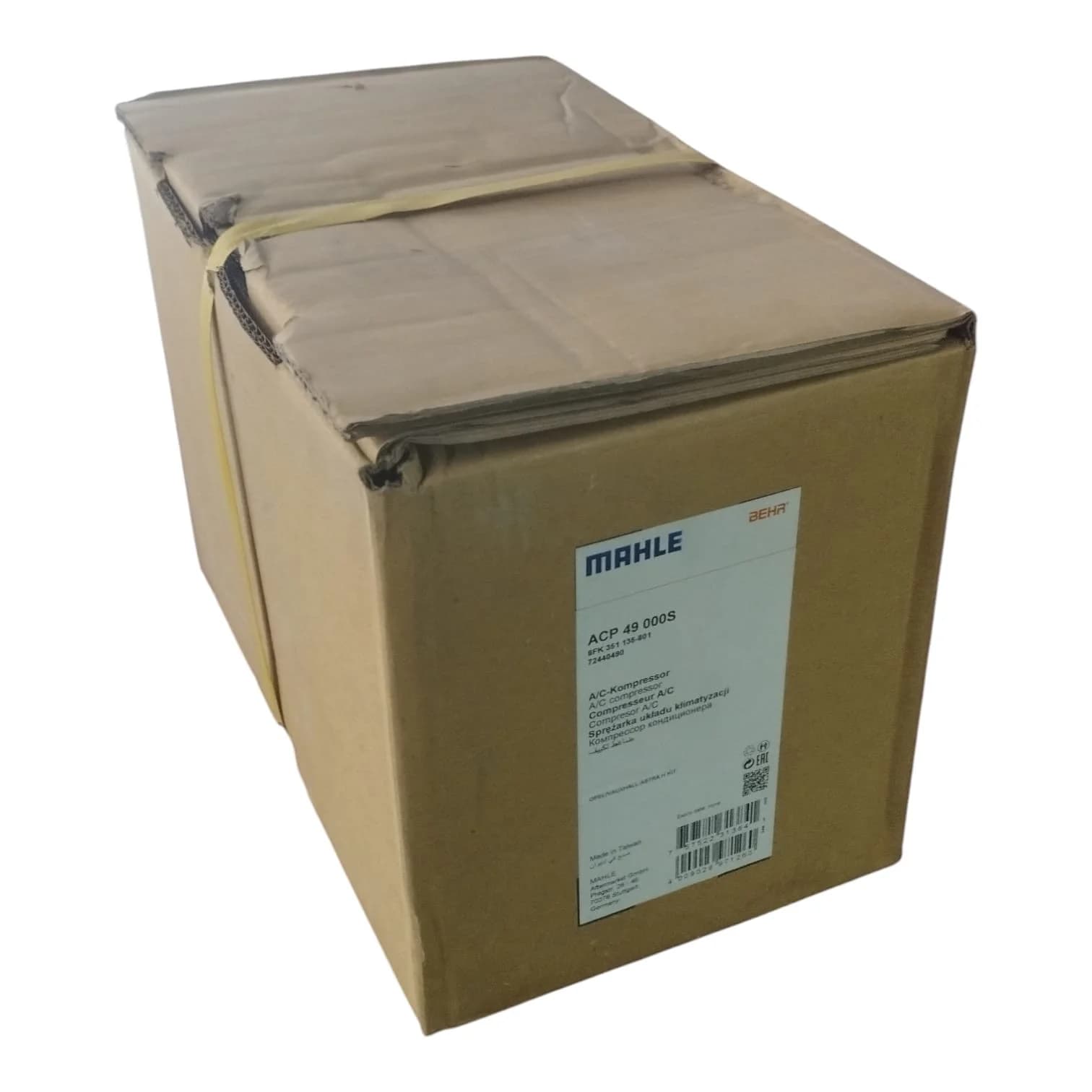 Kompressor Mahle Opel Astra H 1.4 Benzin mühərrik 2003-2010 üçün acp49000s — şəkil 7