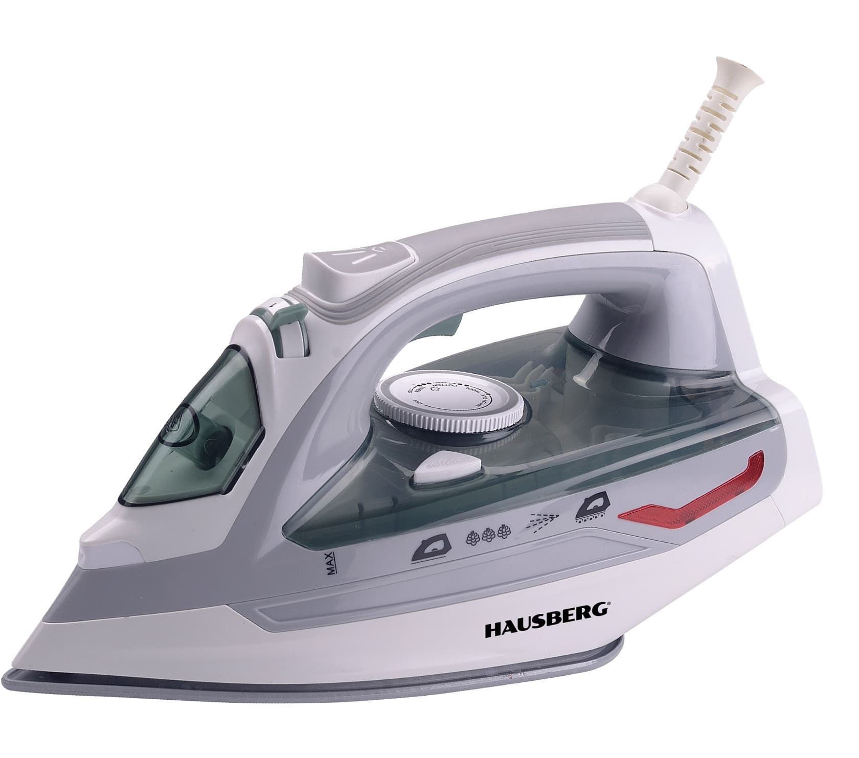 Ütü Hausberg HB-7812, keramika, 2300 Vt, boz