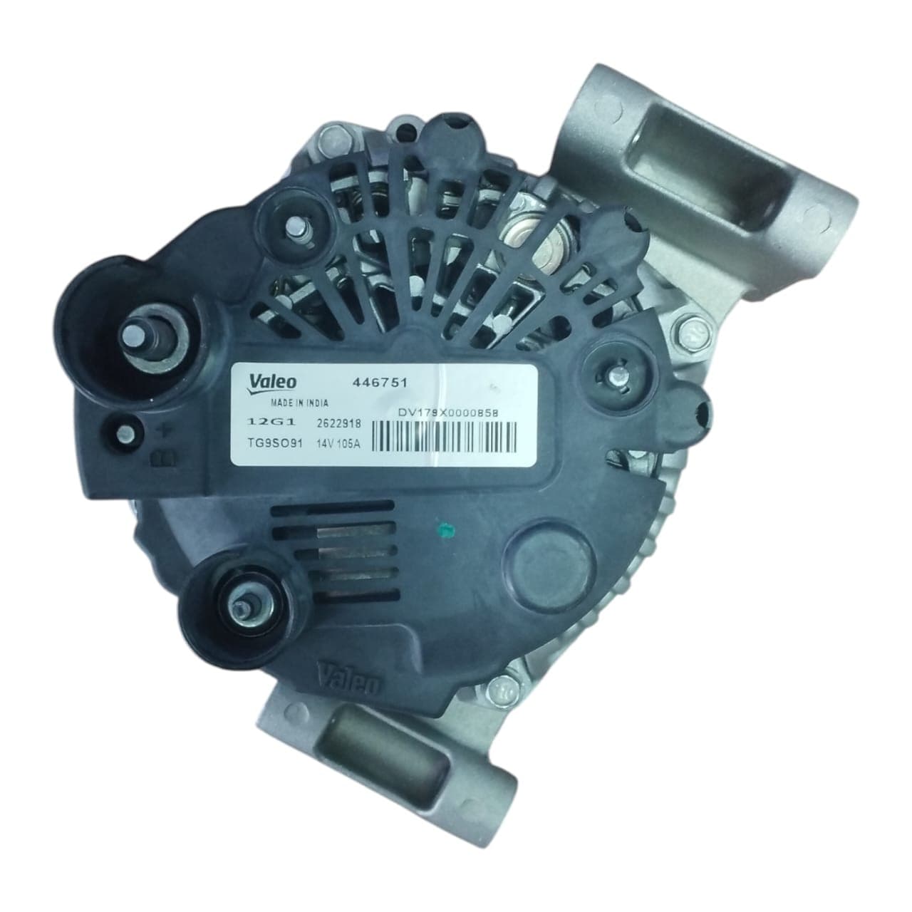Generator Valeo Opel Astra H 1.3 Turbo dizel mühərrik 2003-2010 üçün 446751 13256929 105A — şəkil 5
