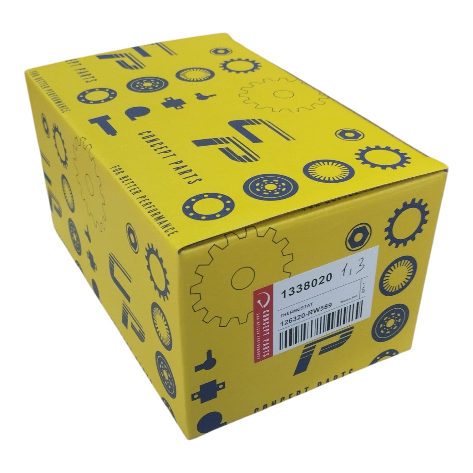Termostat Concept Parts 126320-RW589 Opel Astra 2003-2010 üçün (1338020 6338039) — şəkil 5
