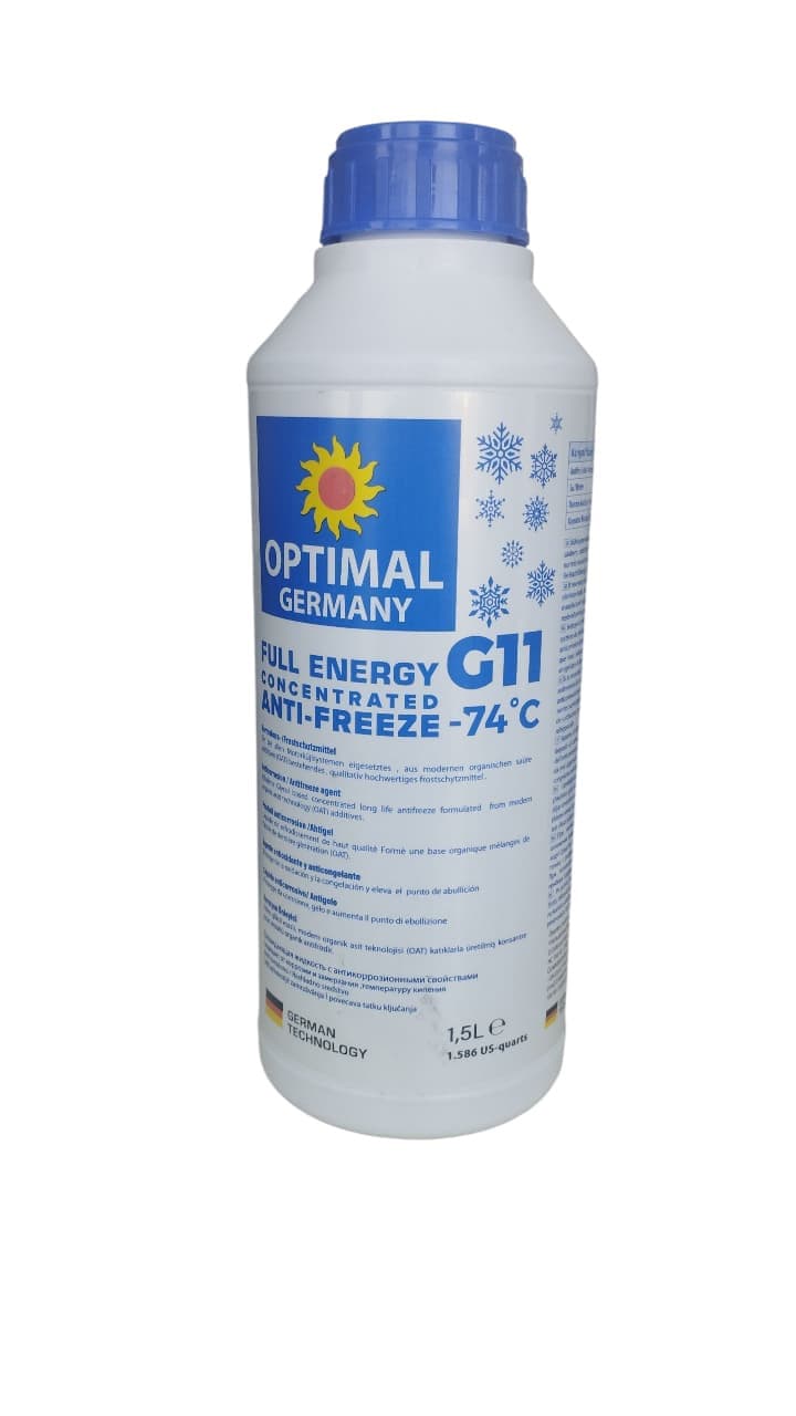 Antifriz Energy G11, göy, 1500 ml