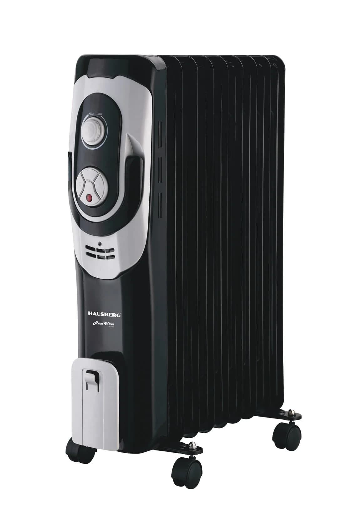 Yağ qızdırıcısı Hausberg HB-8910 ELH 9 bölməli 2000 W 20 m² qara