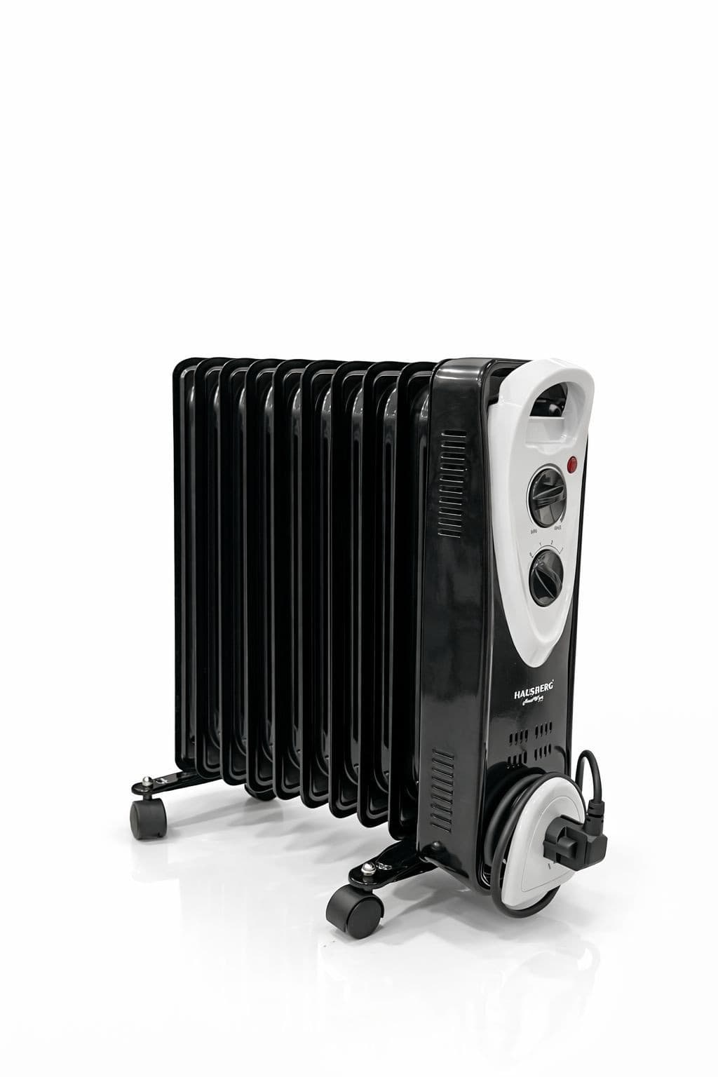 Yağ qızdırıcısı HB-8909NG, 9 bölmə, qara